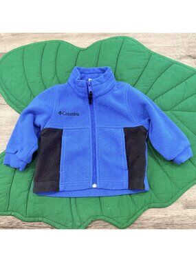 Columbia Toddler 24M Royal Blue Fleece Full Zip Jacket